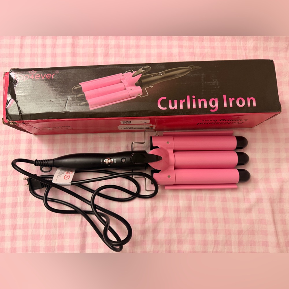 Pink Curling Iron
